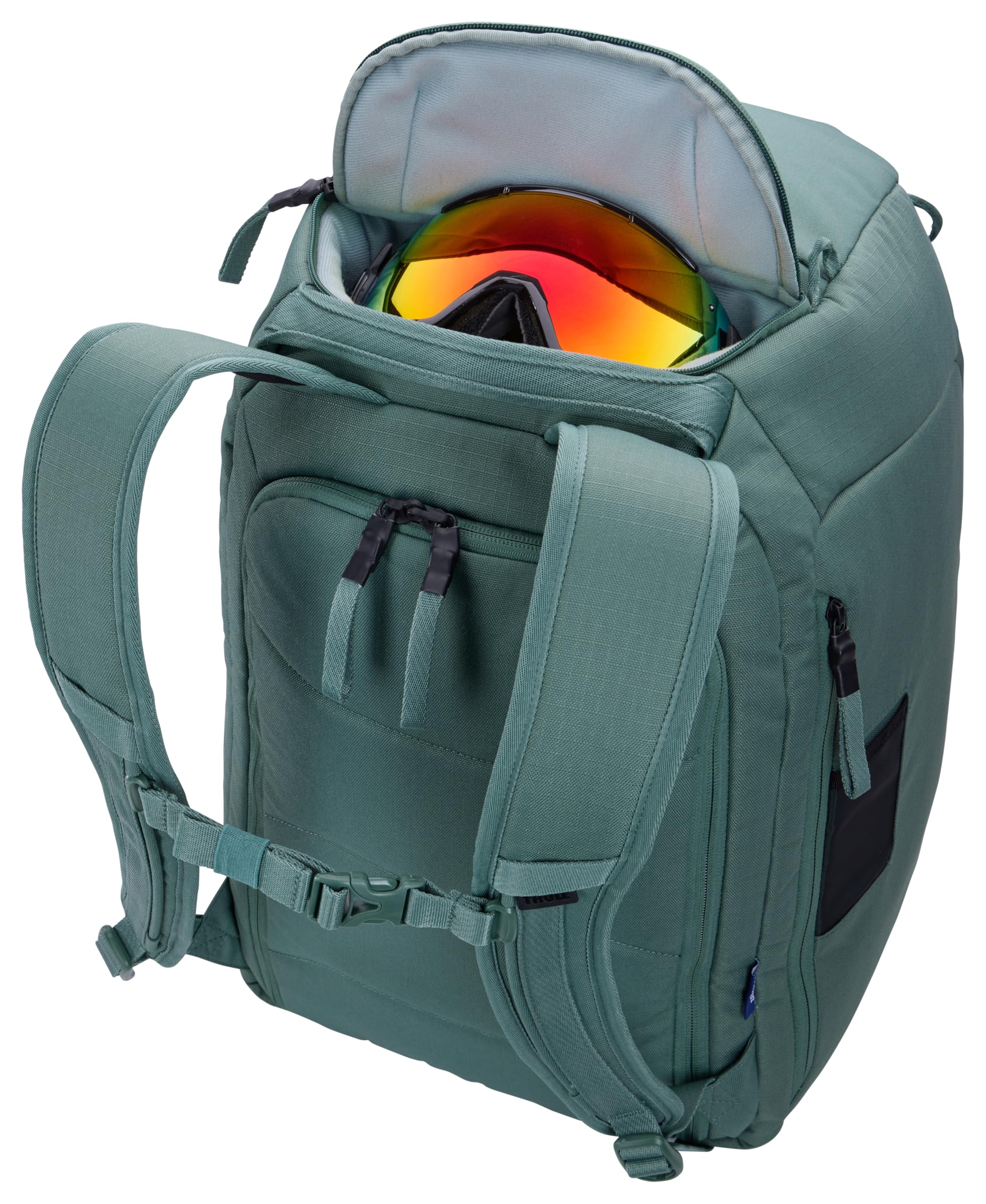 Thule RoundTrip 45L Waterproof Travel Backpack for Hiking, Camping & Air Travel - Durable Boot Storage Bag with Laptop Compartment | Perfect for Outdoor Adventures & Business Trips
