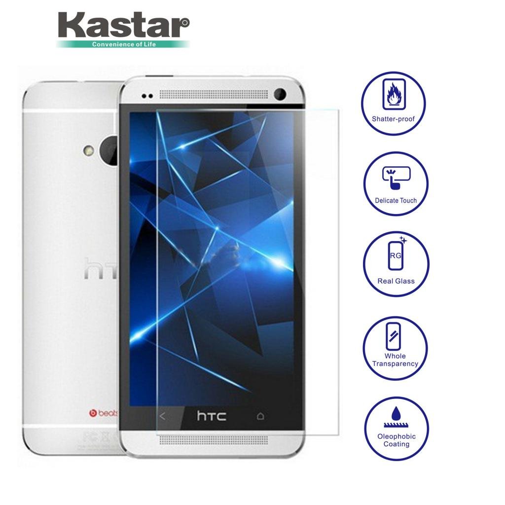 Premium Tempered Glass Screen Protector for HTC One M8 - AT&T/T-Mobile/Sprint/Verizon - Crystal Clear Protection for Daily Use