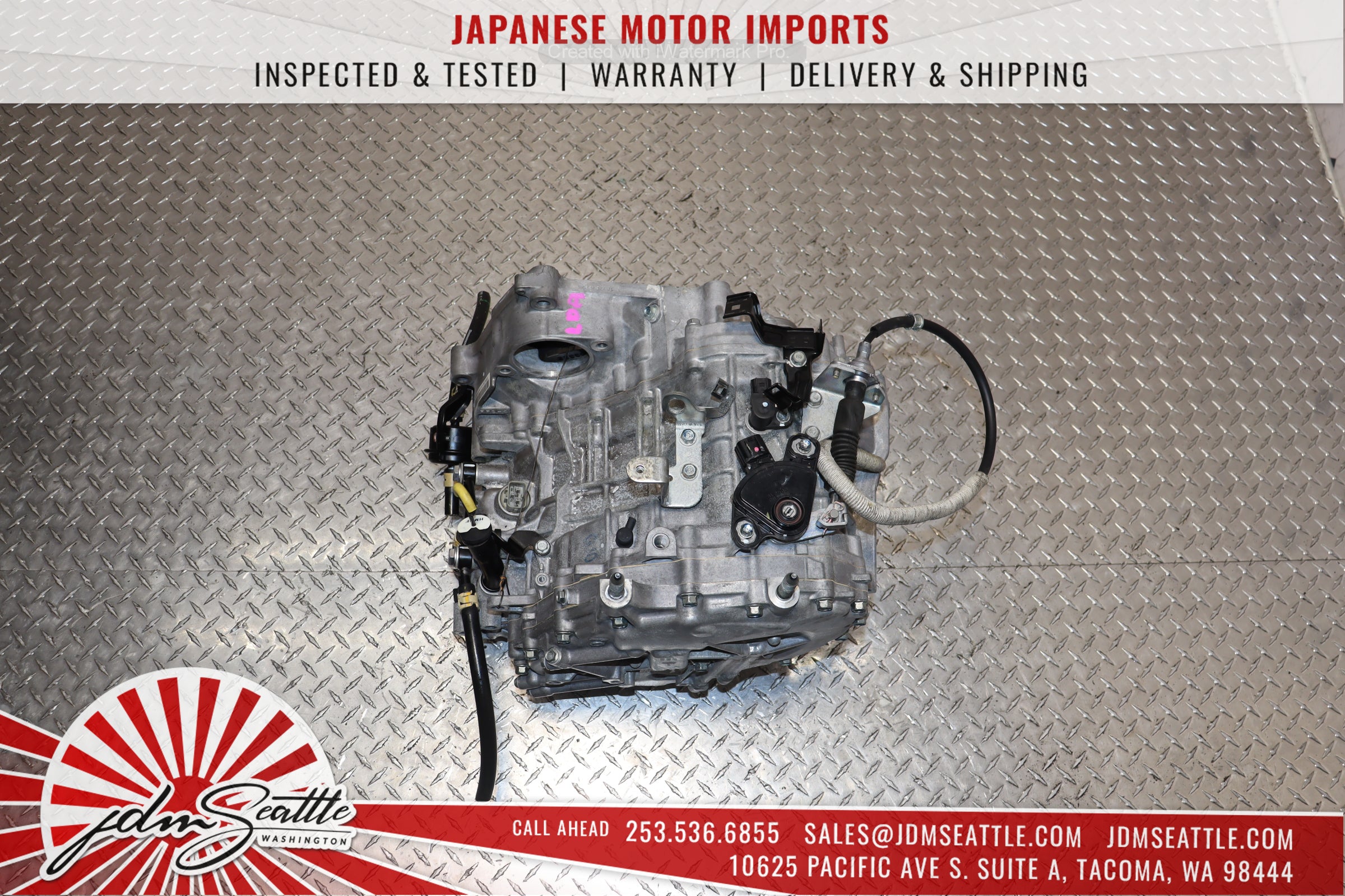 JDM 10-11 Honda Insight Hybrid CVT Automatic Transmission LDA MF6 - Replacement Part for Smooth Gear Shifting & Fuel Efficiency Upgrade