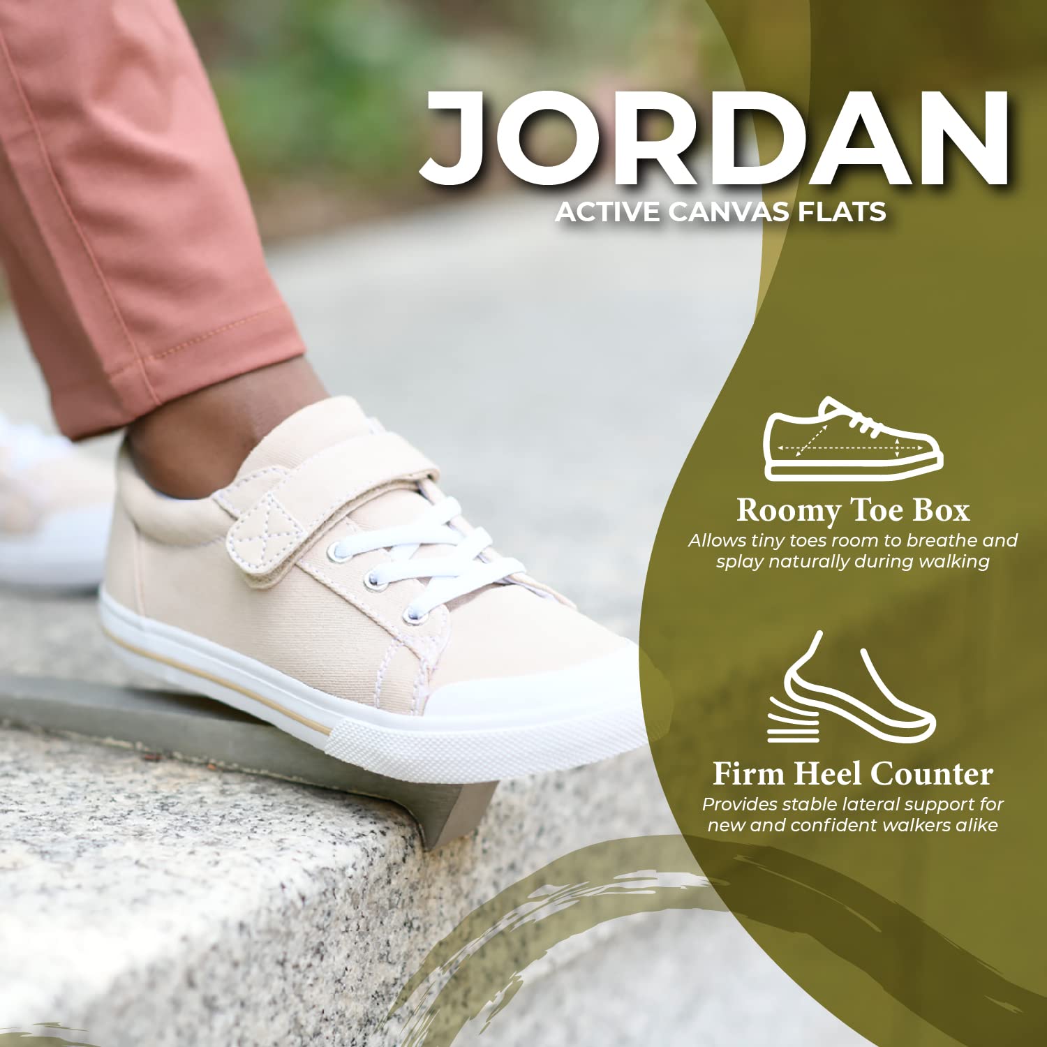 FOOTMATES Baby Boys Jordan Sneakers for Infant Toddler Little Kid - Comfortable Athletic Shoes for Playtime, School & Daily Wear