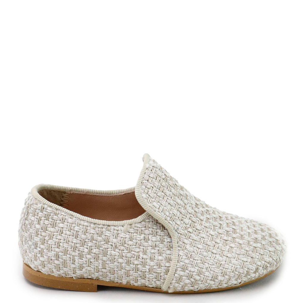 Stylish Sand Weave Smoking Loafers for Men | Comfortable Breathable Slip-On Shoes | Perfect for Casual Outings, Beach Vacations & Summer Parties
