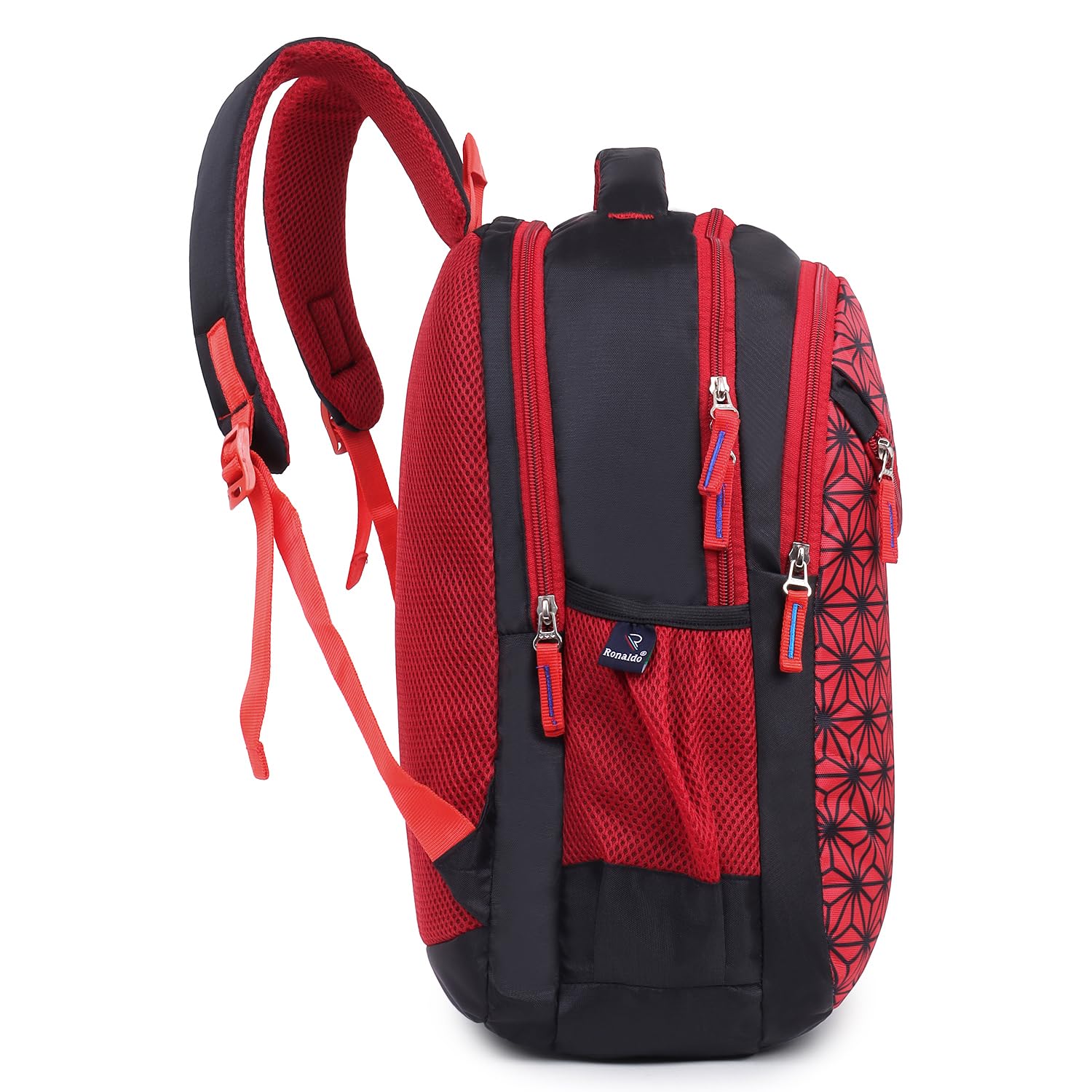 **Ronaldo 18 Inch School Backpack for Kids & Teens - Durable College, Office & Travel Daypack - Multi-Purpose Laptop Bag for Boys & Girls - Perfect for School, Commuting & Outdoor Adventures**