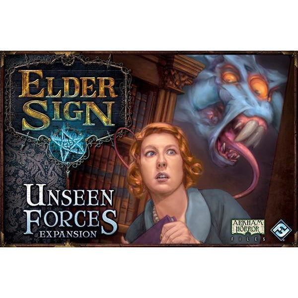 Elder Sign: Unseen Forces - Cooperative Horror Board Game for Adults | Cthulhu Mythos Strategy Game | Perfect for Game Nights & Halloween Parties