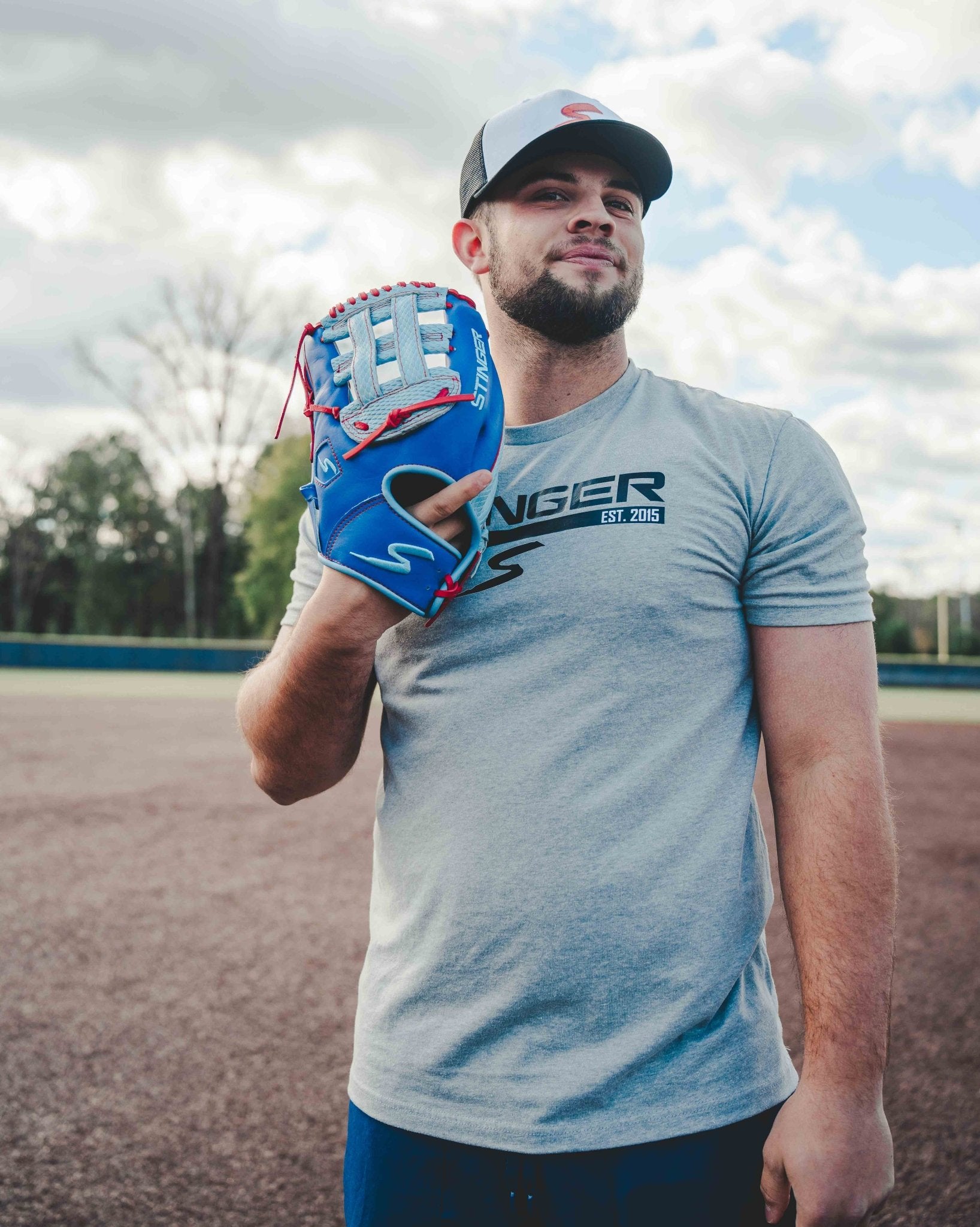 Stinger Aqua Valor 13 Baseball & Softball Fielding Glove - Premium Leather Mitt for Youth & Adult Players - Perfect for Practice, Games & Training Sessions