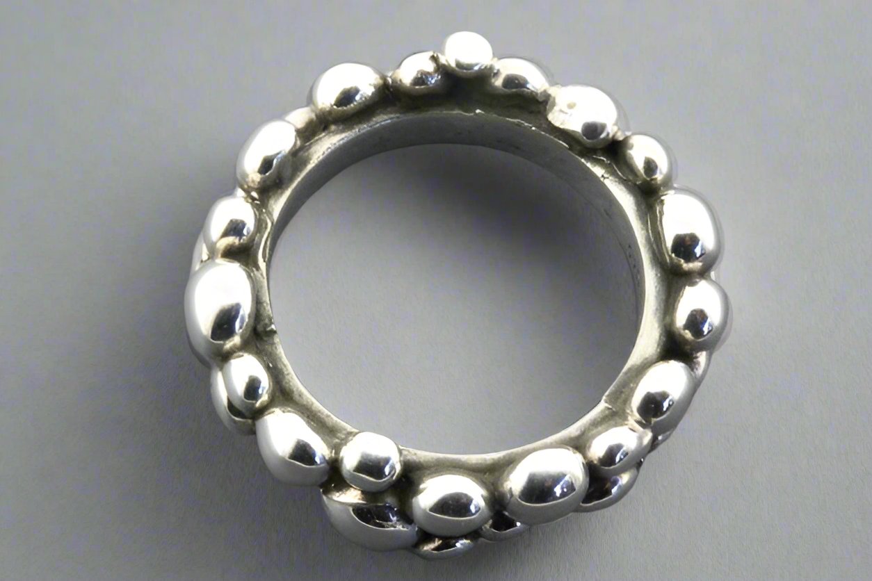Sterling Silver Beaded Bracelet for Women - Elegant Handmade Jewelry for Daily Wear, Parties & Gifts