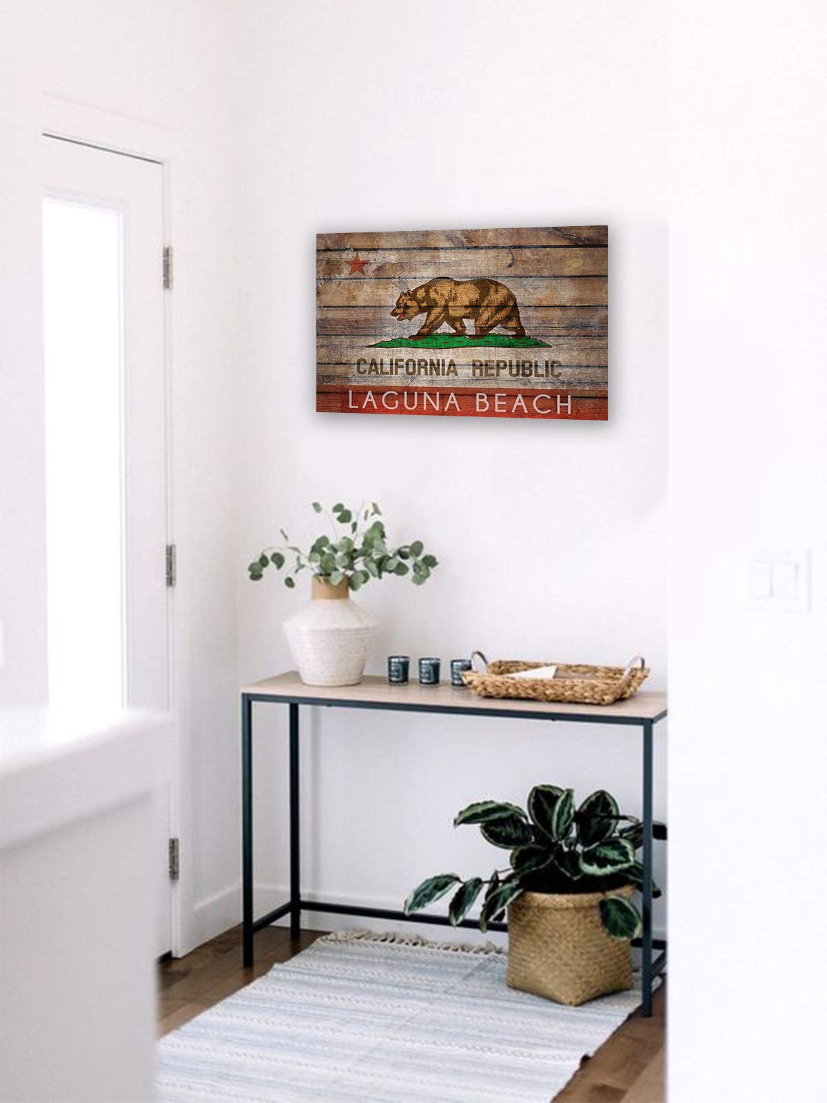 California Flag Bear Print Wall Art - 32