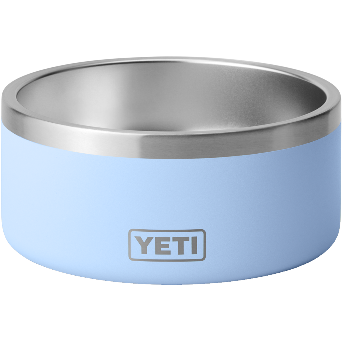 Boomer 4 Dog Bowl - Non-Slip Stainless Steel Pet Food Dish for Large Dogs - Perfect for Indoor & Outdoor Feeding, Travel, and Training