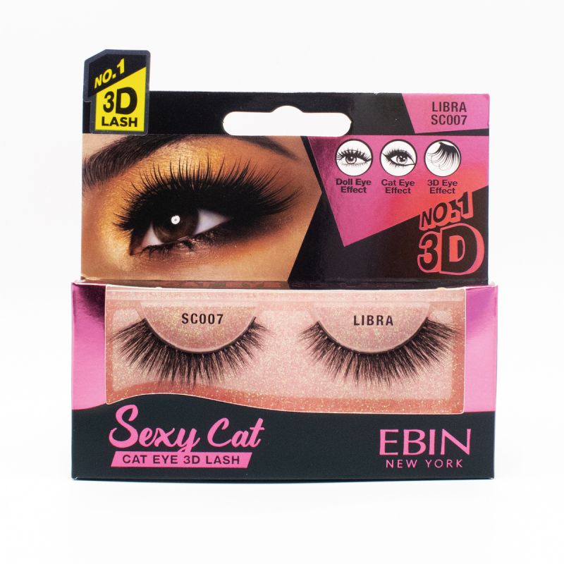 3D Sexy Cat Eyelashes - Natural & Dramatic False Lashes for Women (Choose Your Style) | Perfect for Halloween, Cosplay, and Night Out Makeup Looks