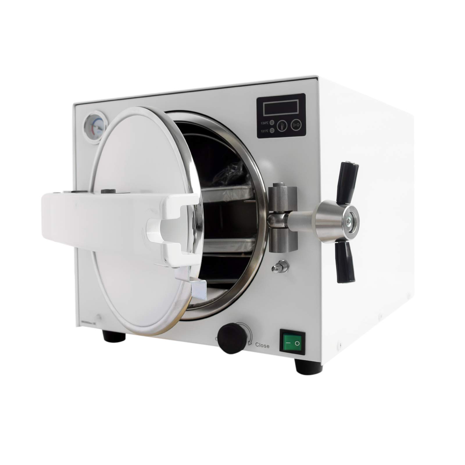 Professional 18L 1000W Portable Autoclave Sterilizer with LED Digital Display & Chip Control - Stainless Steel Lab Equipment for Medical, Dental, and Tattoo Tools Sterilization