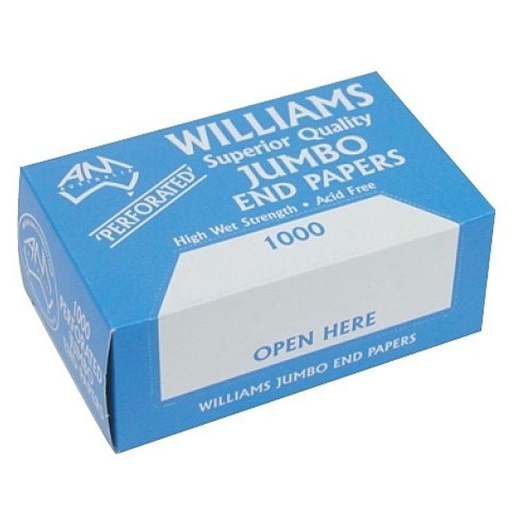 Premium Quality Jumbo Perforated End Papers for Hair Extensions - Perfect for Salon & DIY Hair Styling at Home