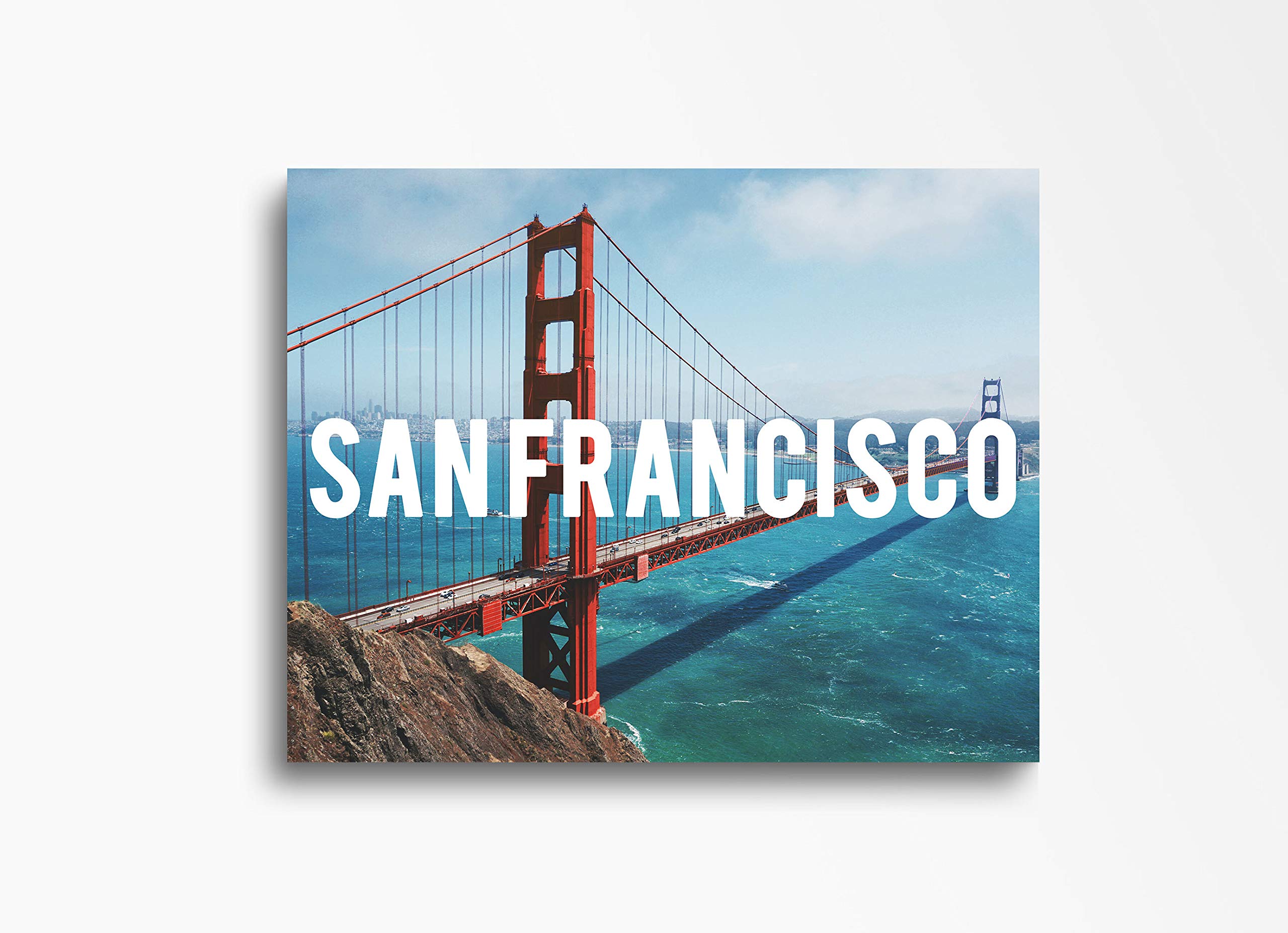 San Francisco Downtown Skyline Canvas Wall Art - 30x40 Inch Cityscape Home Decor for Kitchen, Living Room, Bedroom & Office | Ready to Hang | Perfect for Modern Interior Design & Gift Giving