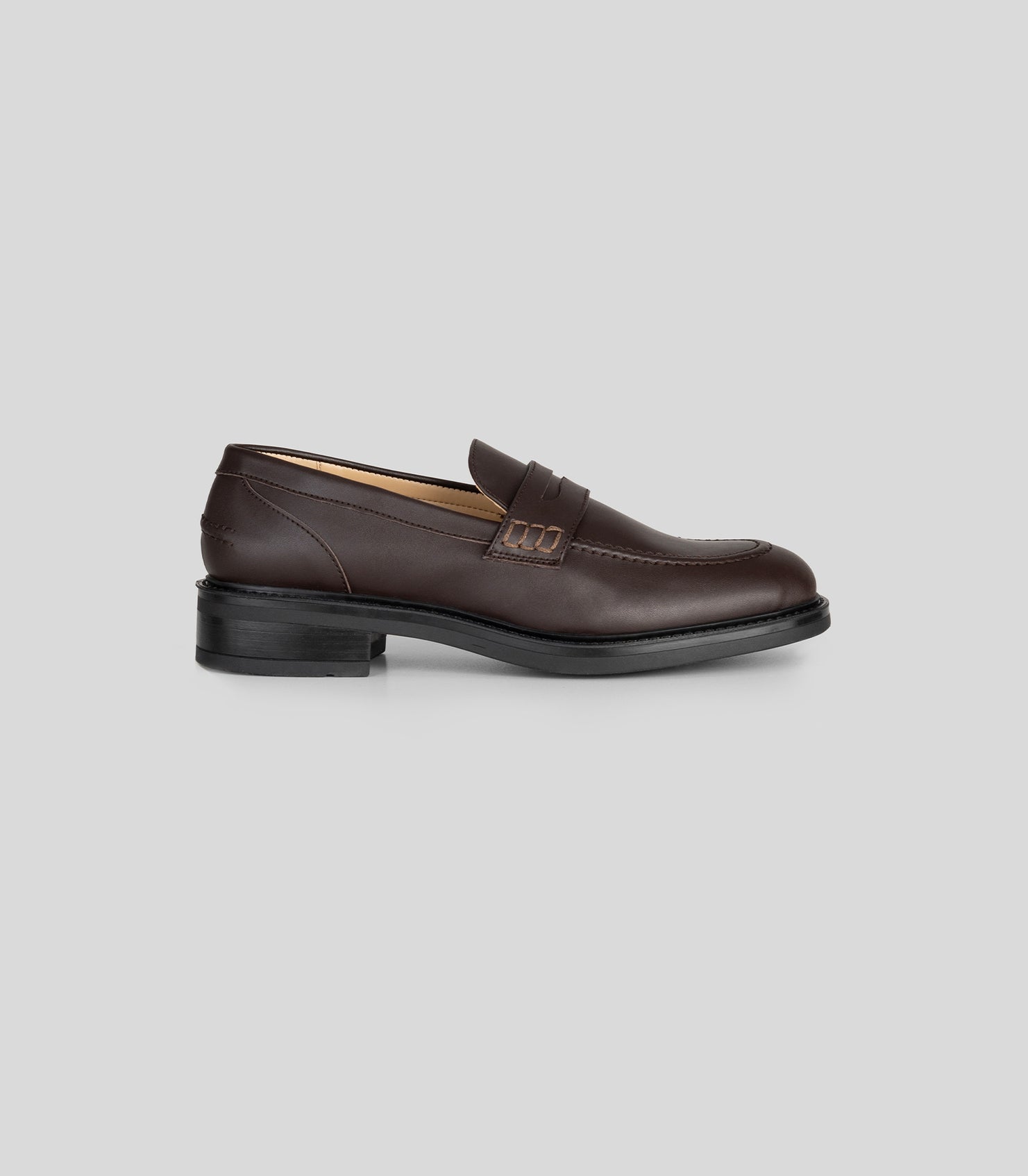 Solari Milano Women's Brown Loafers - Comfortable & Stylish Slip-On Shoes for Work, Office & Casual Wear
