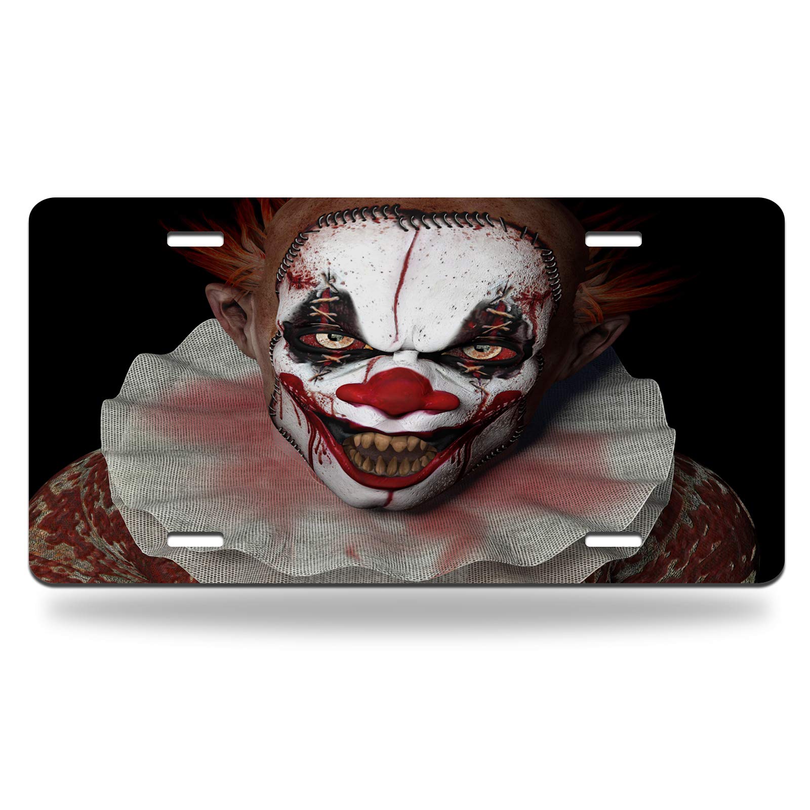 Swono Scary Clown License Plate - 6