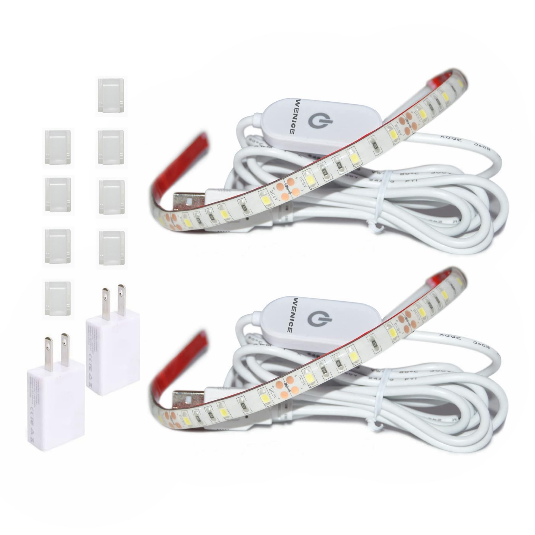 36LED Sewing Machine Light Kit - 2 Sets of Bright Attachable LED Lights for Sewing, Quilting & Crafting | Perfect for Home & Professional Use