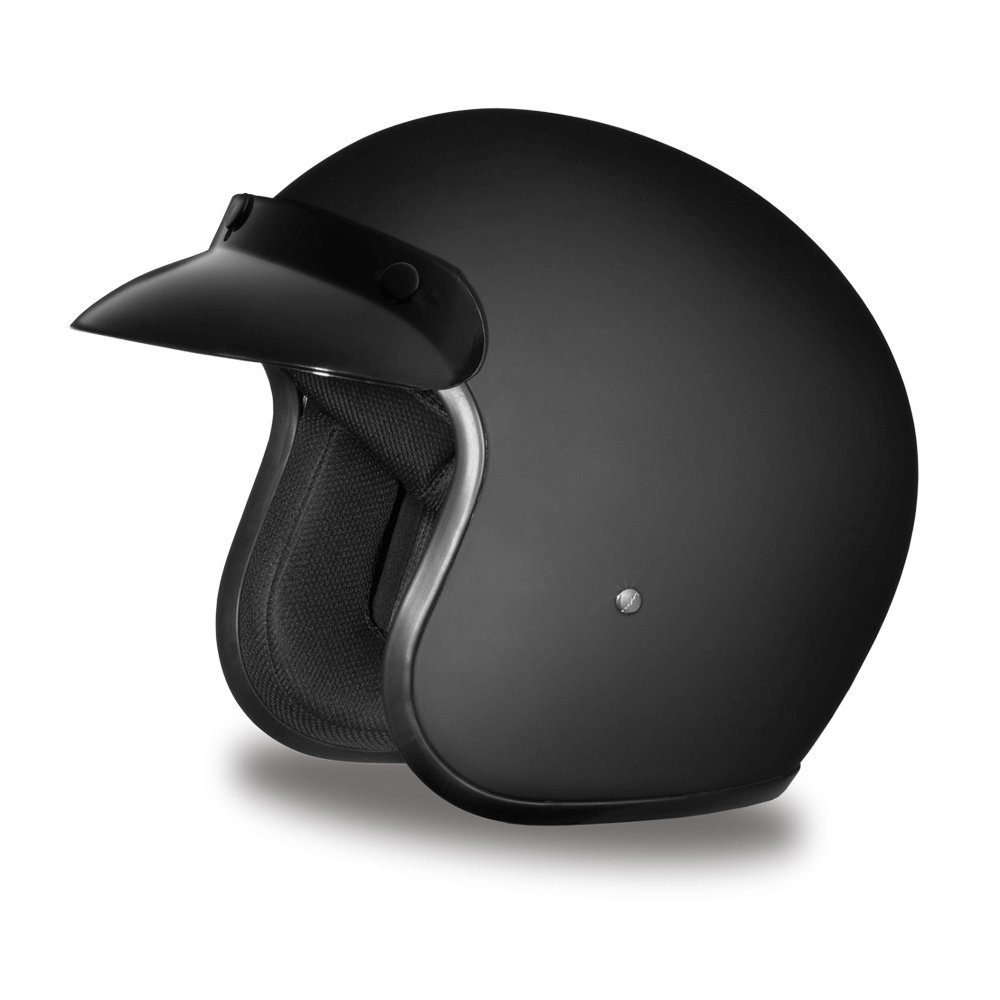 **Vintage Daytona Helmets Retro 3/4 Open Face Motorcycle Helmet – DOT Approved, Lightweight & Adjustable Fit for Men & Women – Removable Visor – Ideal for Bike, Moped, Chopper & Scooter Rides – Perfect for Cruising, Commuting & Urban Adventures**