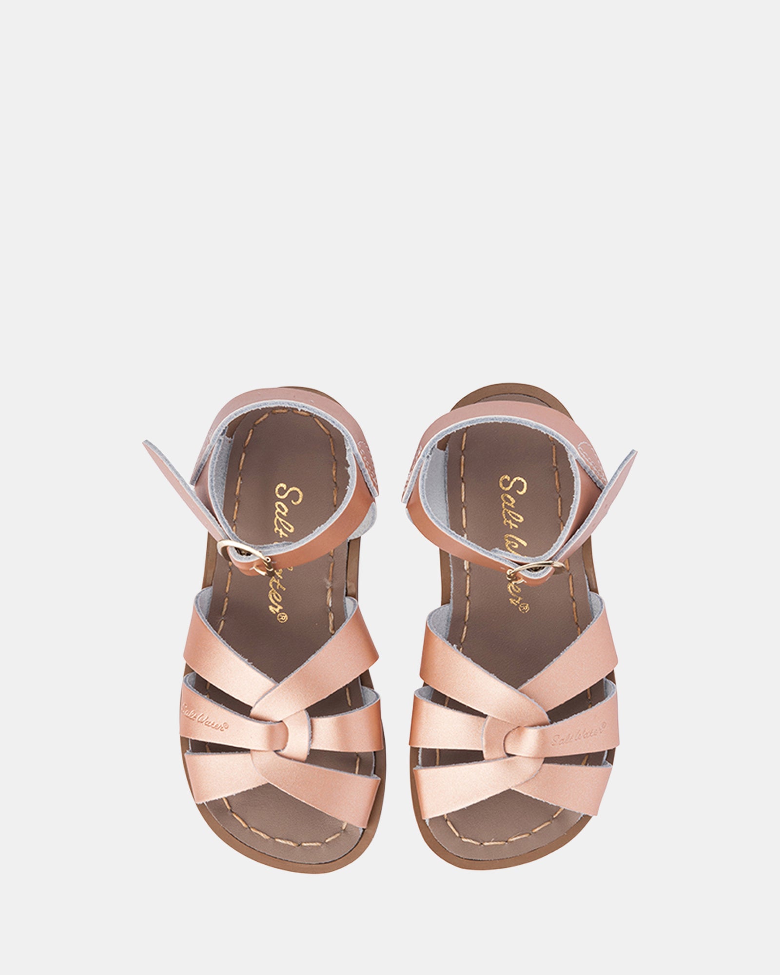 SWS Original Rose Gold Sandals for Women - Elegant & Comfortable Summer Beach Wedding Shoes