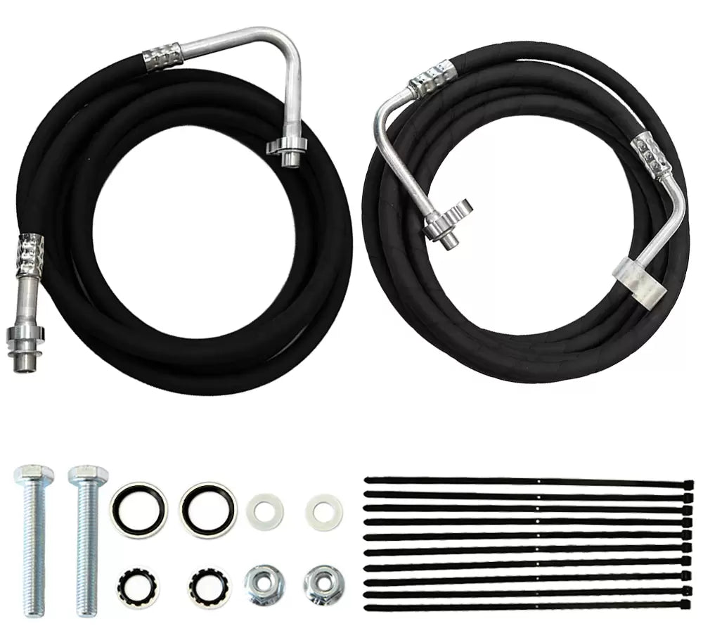 2000-2006 Chevy Tahoe GMC Yukon Cadillac Escalade Rear AC Line Replacement Kit - OEM Fit for SUV Air Conditioning Repair | Perfect for Summer Cooling System Maintenance