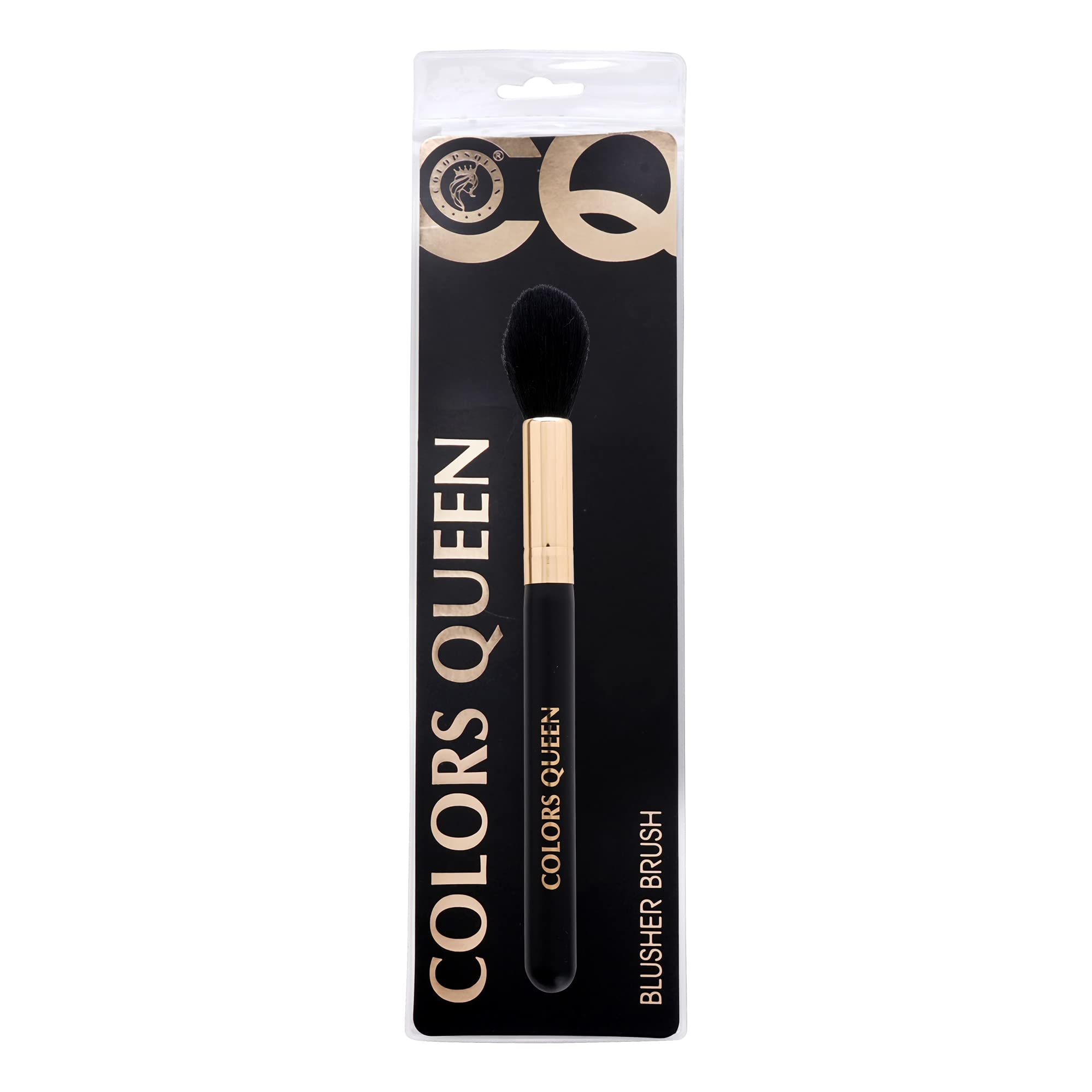 Colors Queen Soft Bristle Blusher Brush - Professional Makeup Brush for Blush Application & Blending, Face Powder Brush with Luxurious Packaging | Perfect for Daily Makeup, Contouring & Professional Makeup Artist Kit