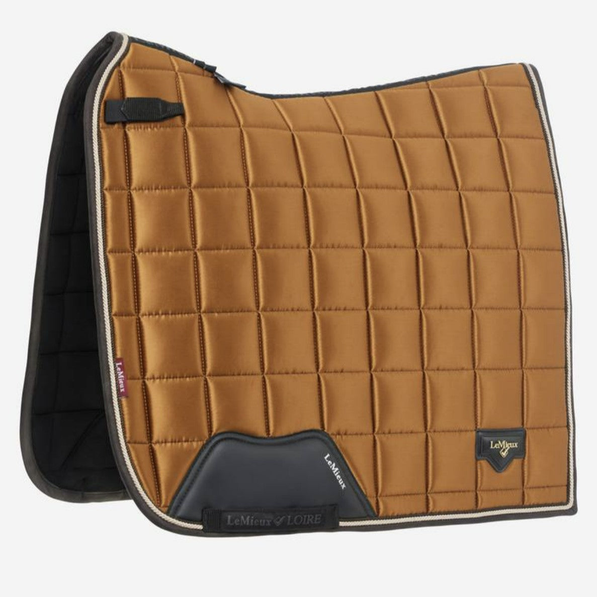LeMieux Loire Classic Dressage Square Saddle Pad - Premium Equestrian Riding Pad for Dressage & Training - Perfect for Horse Shows & Riding Lessons
