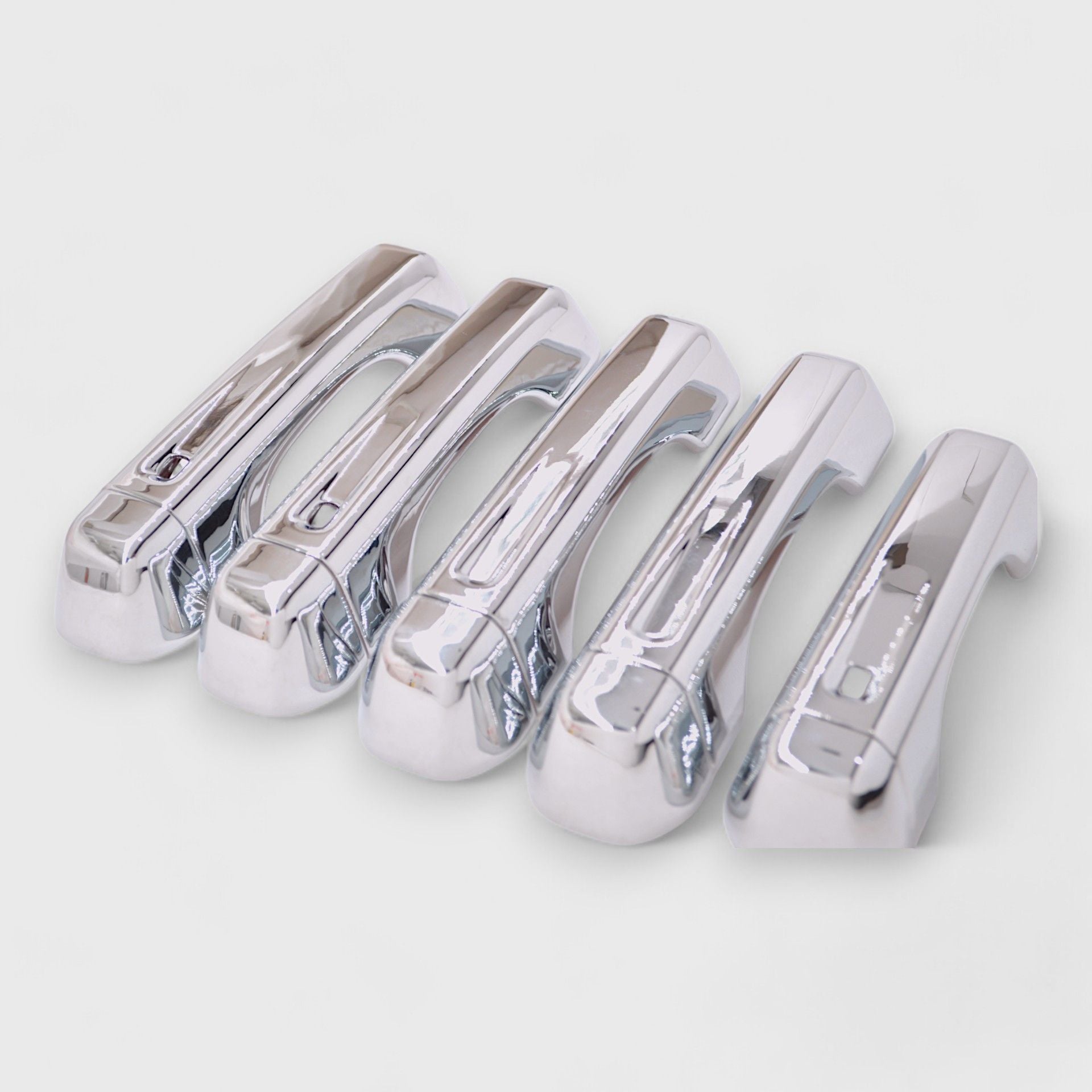 Smart Key Chrome Door Handle Cover DH295 - Secure & Stylish Upgrade for Home & Office Doors