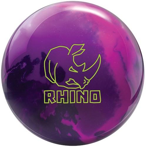 Brunswick Rhino Bowling Ball - Magenta, Navy, Purple Colors for Strikes & Spares | Perfect for League Play & Casual Bowling