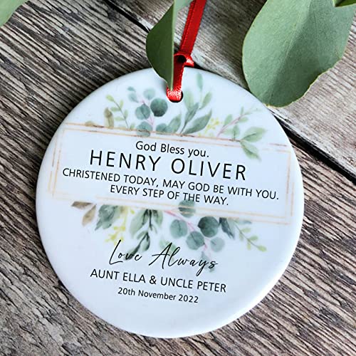 Christened Ornament