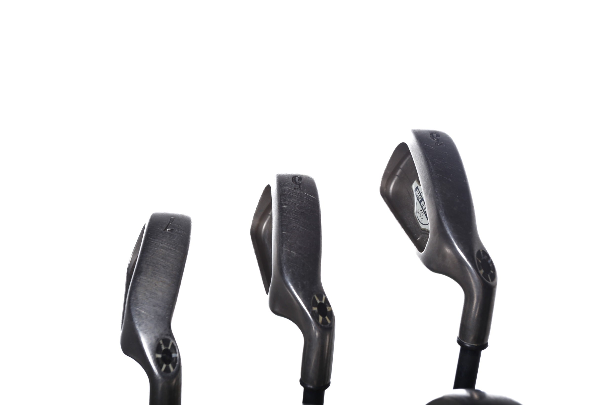 Used Callaway Big Bertha X 12 Iron Set - Right Handed 3, 5, 7, PW Stiff Flex Golf Clubs for Men | Perfect for Driving Range Practice & Course Play