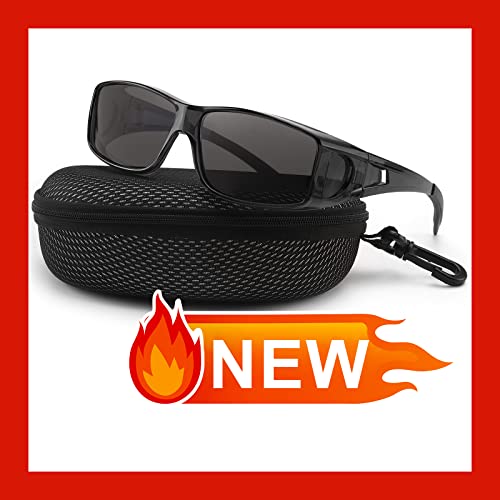 G01 Black Fit Over Glasses Sunglass