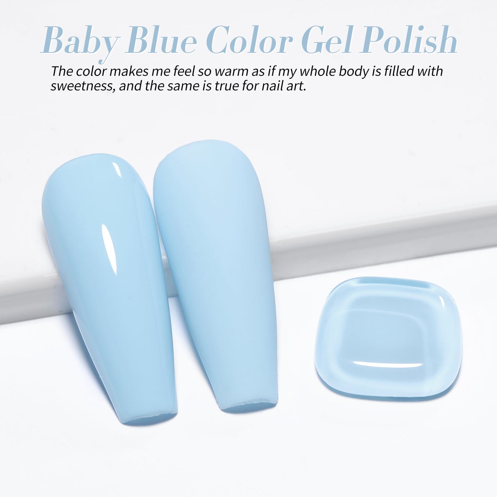 Hema Free Color Gel Polish #10 - 15ml Nail Polish Set for Salon & Home Manicure - Long Lasting, Chip Resistant, UV/LED Cured Gel Nail Art - Perfect for Parties, Weddings & Everyday Wear