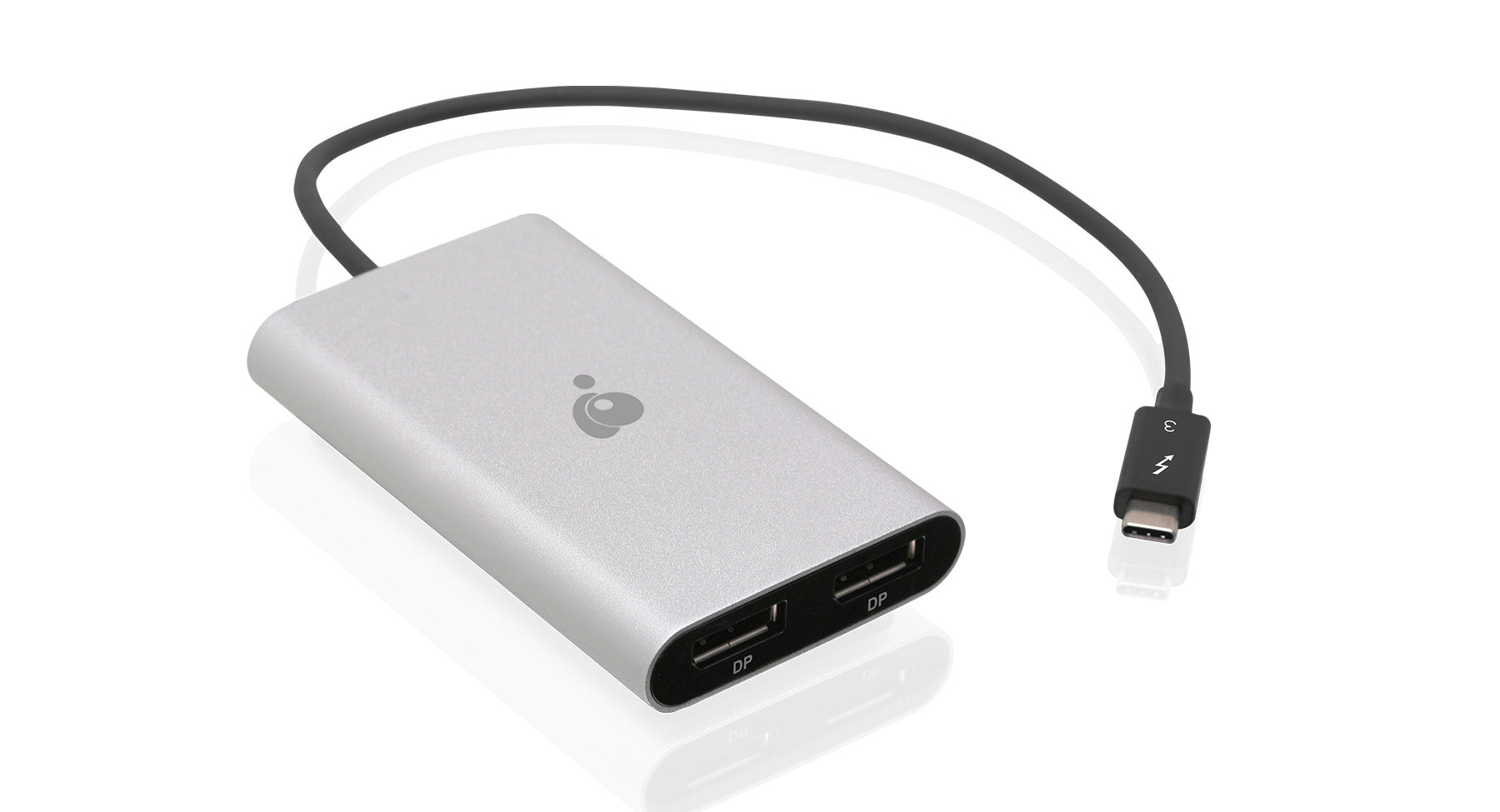 Thunderbolt 3 to Dual DisplayPort Adapter - 4K 60Hz Converter for MacBook Pro & Windows Laptops - Extend or Mirror Screens for Work, Gaming & Video Editing