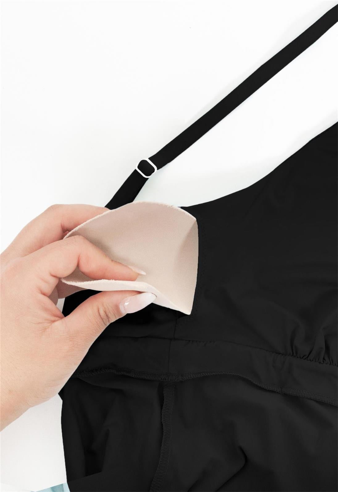 Bust Support Chemise with Removable Cup Insert - Comfortable Lingerie for Sleep & Lounge Wear