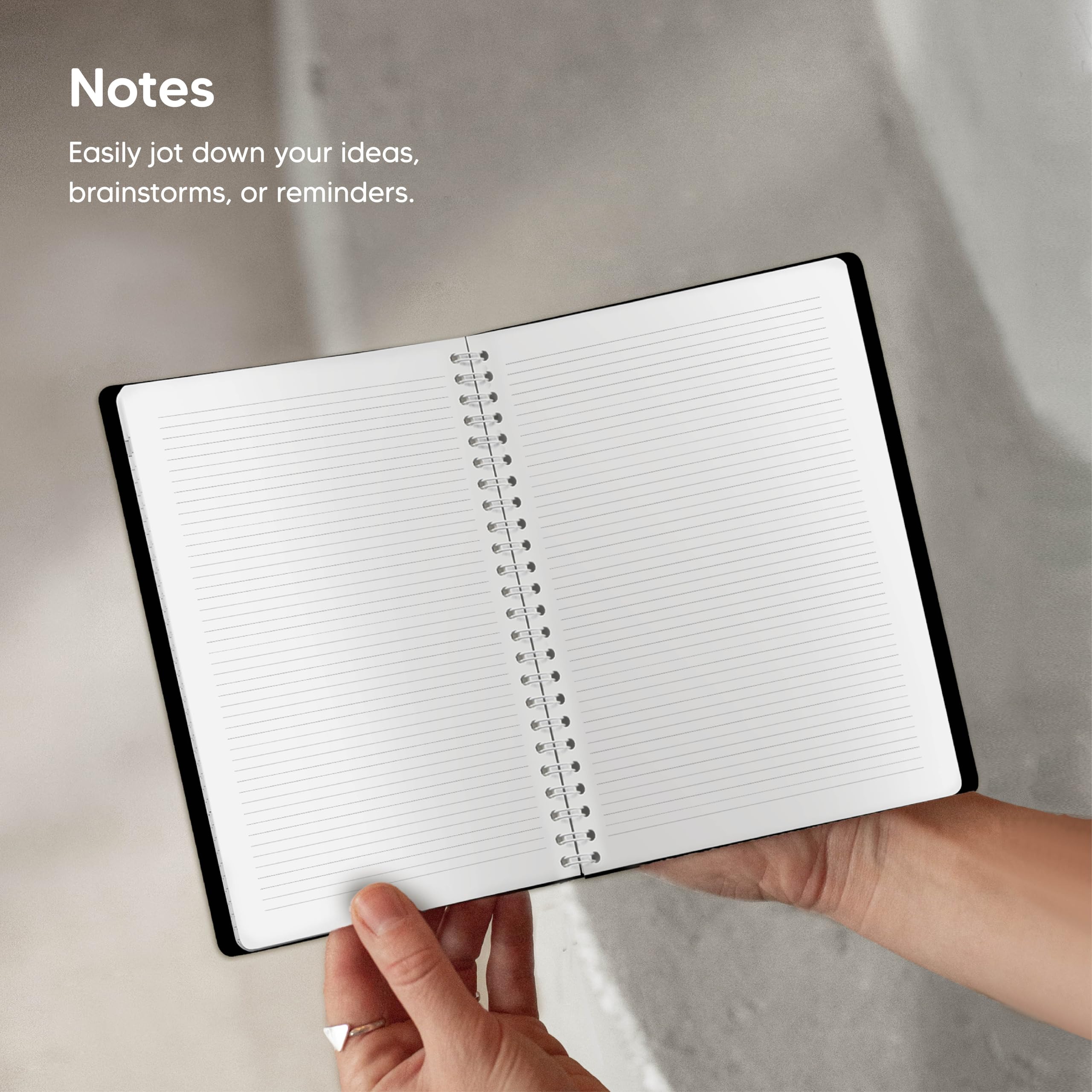 2025-2026 Academic Planner - Weekly & Monthly Hourly Appointment Book with Flexible Cover & Twin-Wire Binding - 6.5