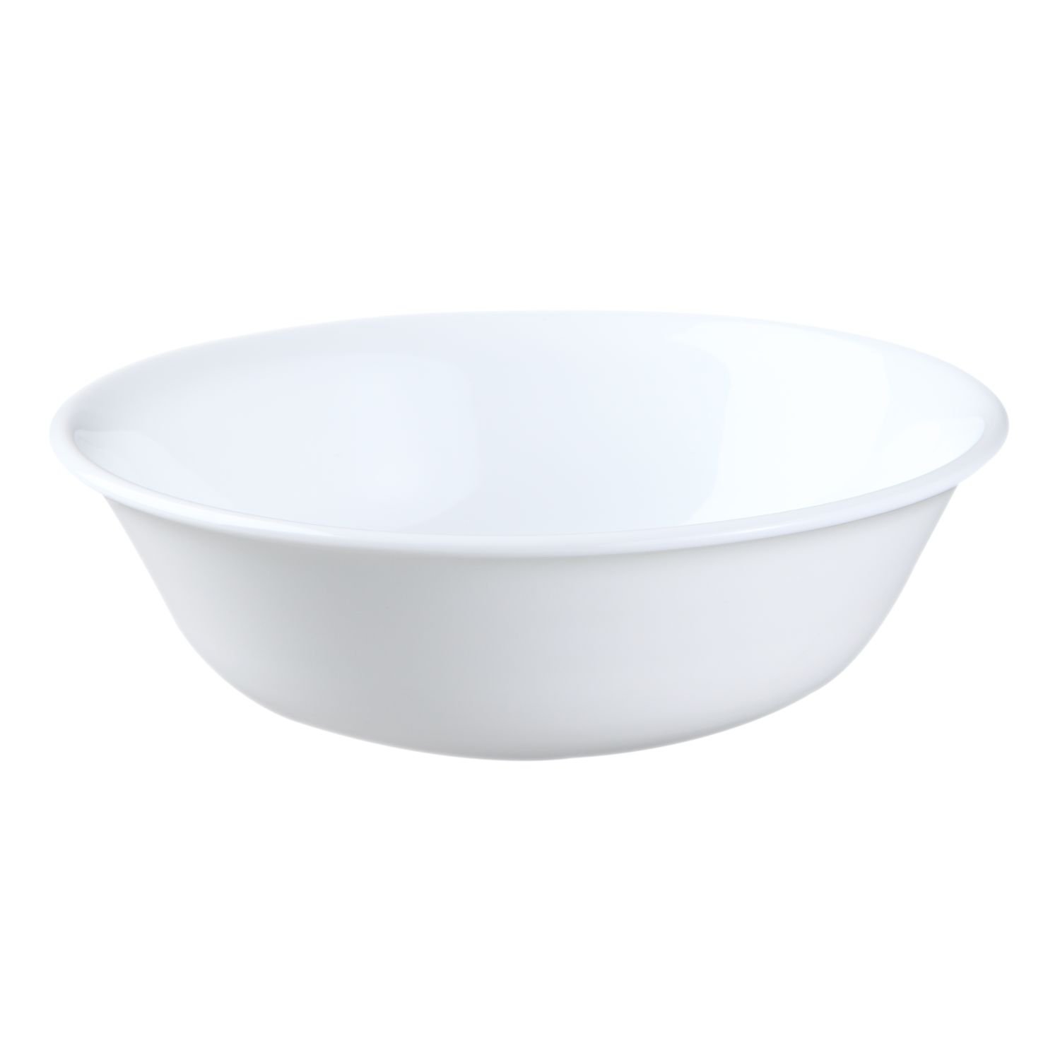 Corelle Livingware Winter Frost White 18-Oz Soup & Cereal Bowls, Set of 12 - Durable Dishwasher Safe Dinnerware for Everyday Meals, Family Dining & Entertaining