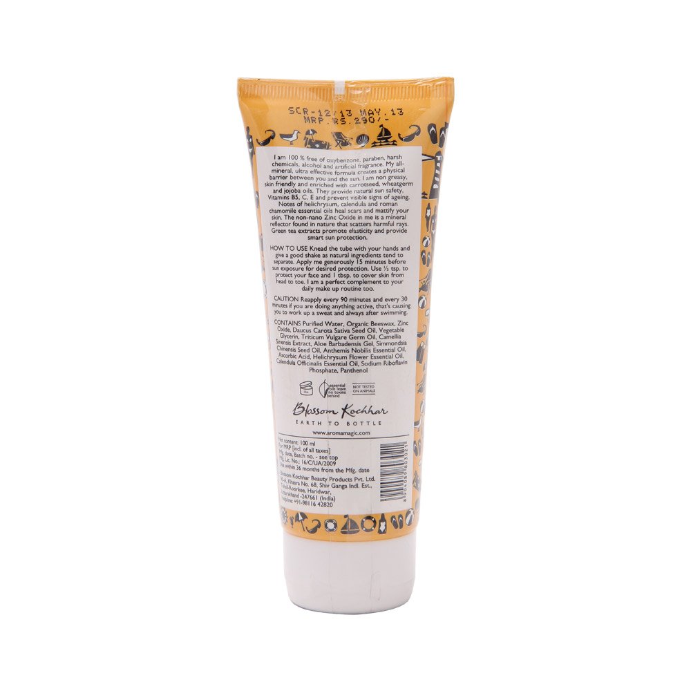 Aroma Magic Lavender Face Wash 100ml & SPF 30 Sunscreen Lotion - Gentle Cleansing & UV Protection for Daily Skincare Routine