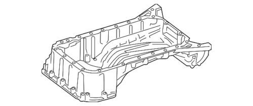 Genuine Mercedes-Benz Oil Sump 276-014-31-00 - Replacement Engine Oil Pan for Mercedes-Benz Models - Perfect for DIY Car Maintenance & Engine Repair