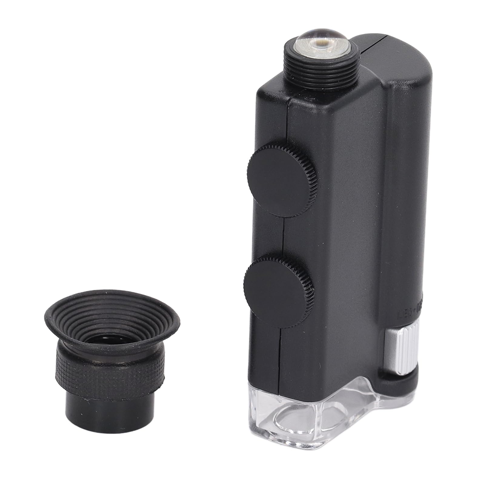 200X-240X Portable Handheld Microscope with UV Light - Pocket Mini Magnifier for Jewelry Appraisal, Coin Collecting & Science Exploration (Ideal for Jade, Gemstones & Hobbyists)