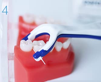 Paro Floss Holder & Mint Waxed Fluoridated Dental Floss 50M - Essential Oral Care for Braces, Bridges & Tight Teeth Gaps