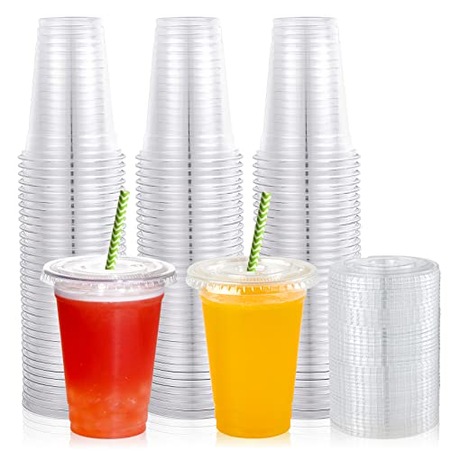 clear 10oz cups with lids