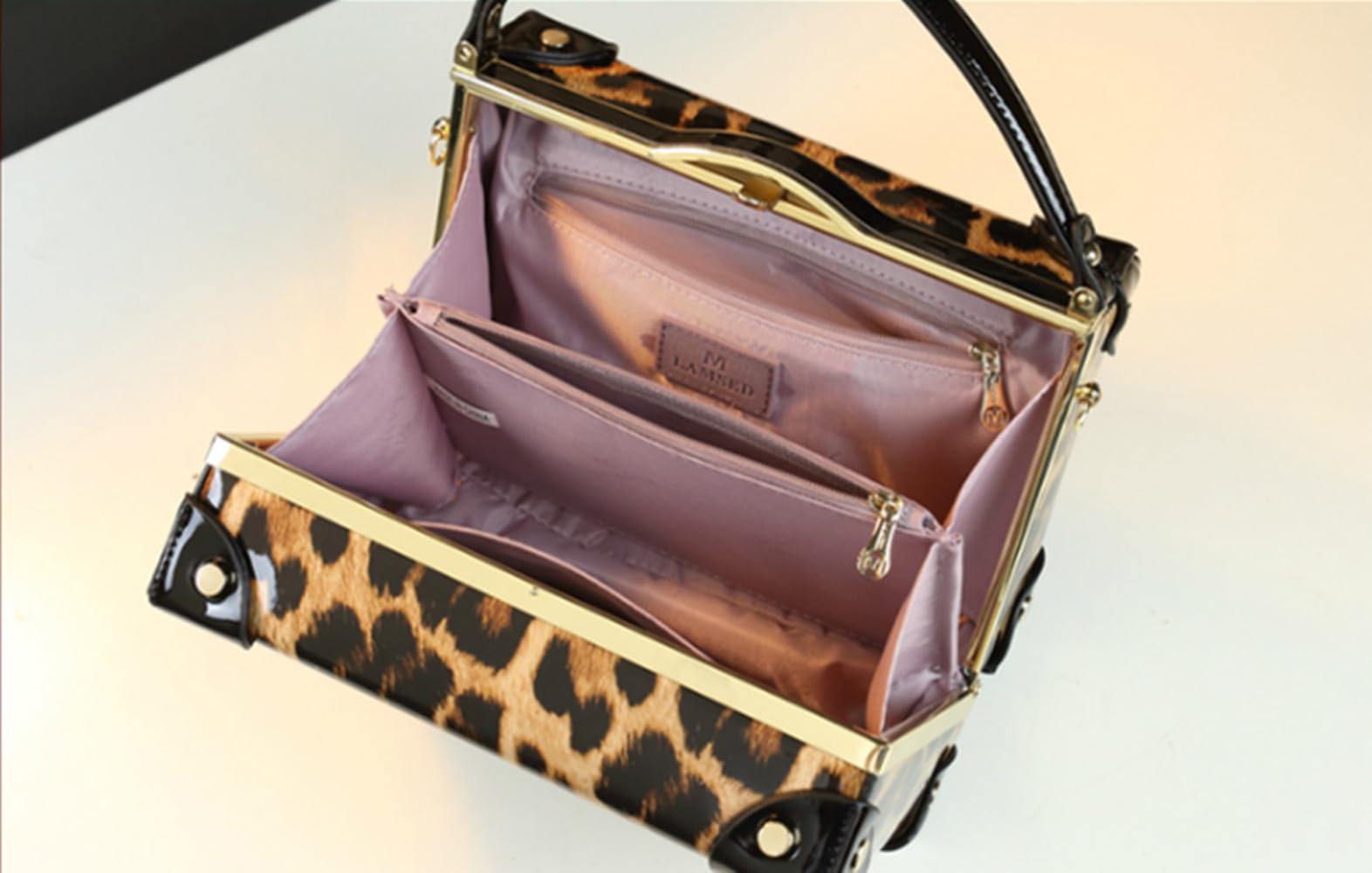 Stylish Women's Leather Top Handle Satchel Handbag - Small Square Box Evening Purse for Shoulder & Crossbody Wear | Perfect for Parties, Work & Date Nights
