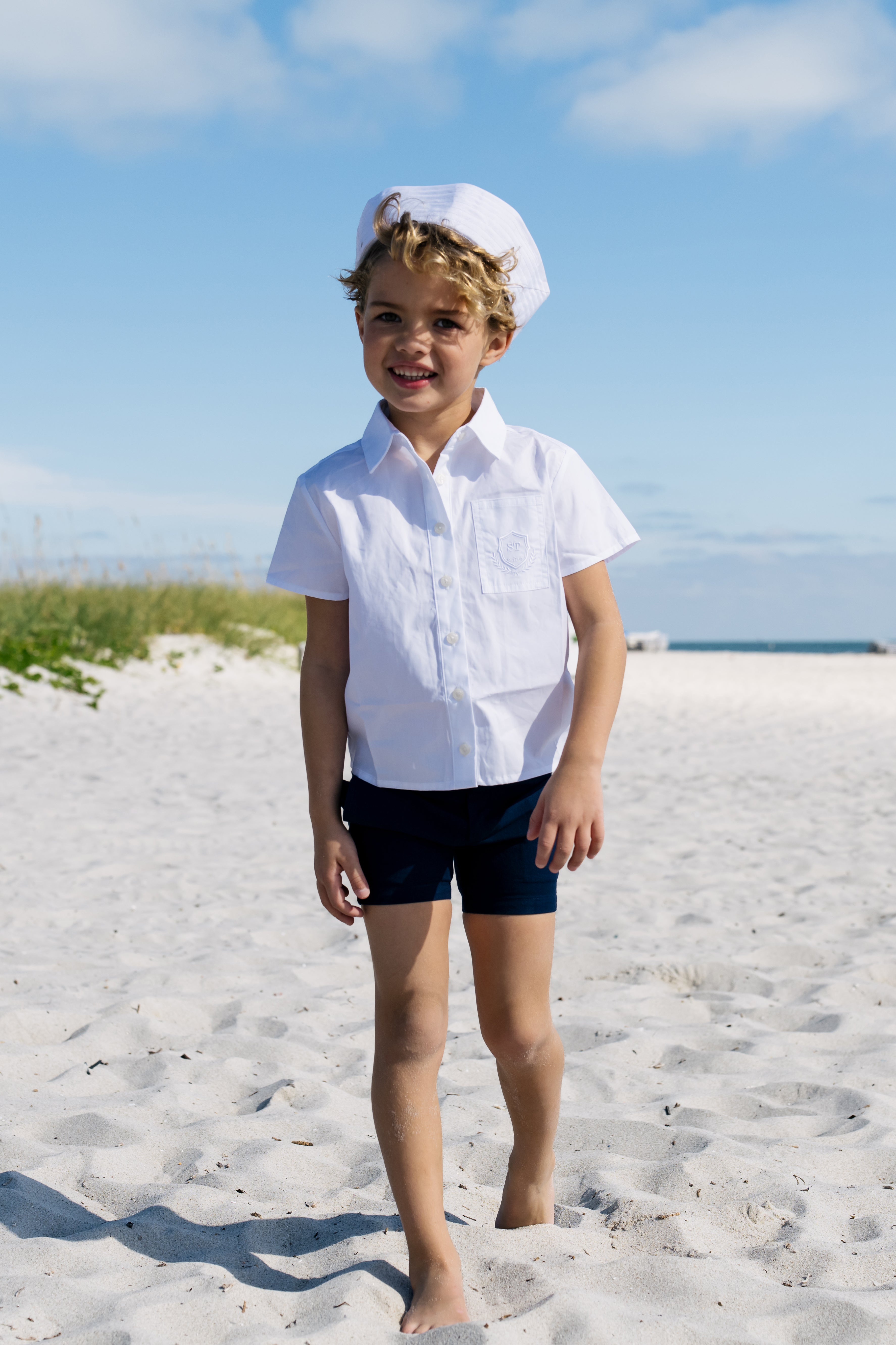Jimmy White Shirt by Sweet Threads - Classic Men's Casual Button Down Shirt for Office, Date Night & Everyday Wear