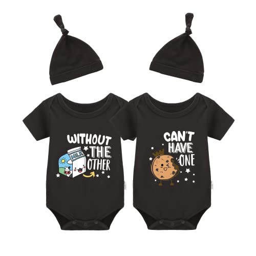 Black S0 Twins Colourful Cookie Milk Set