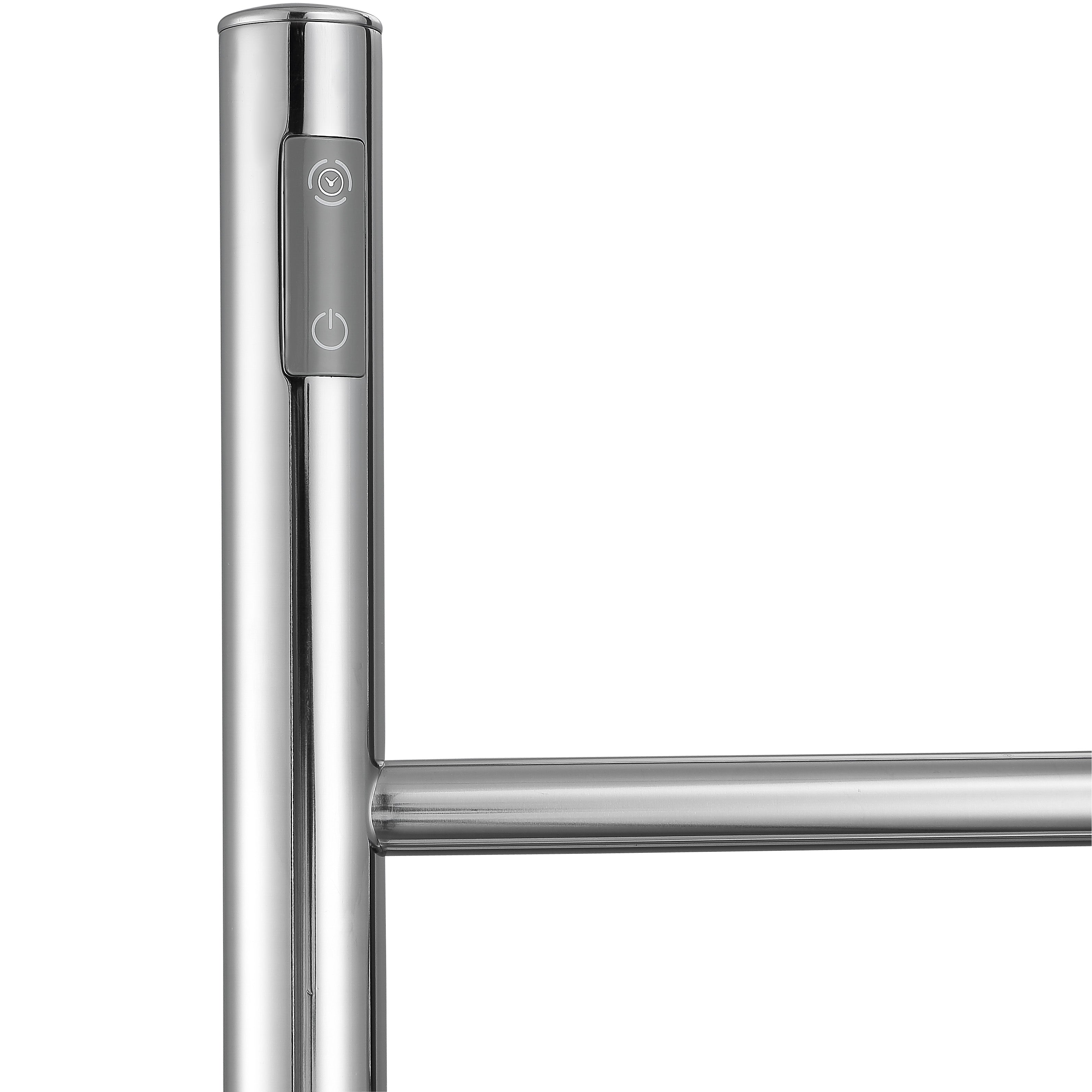 Imperia OBT 3-in-1 8-Bar Towel Warmer with Built-in Timer | Polished Stainless Steel | Perfect for Spas, Bathrooms & Luxury Hotels