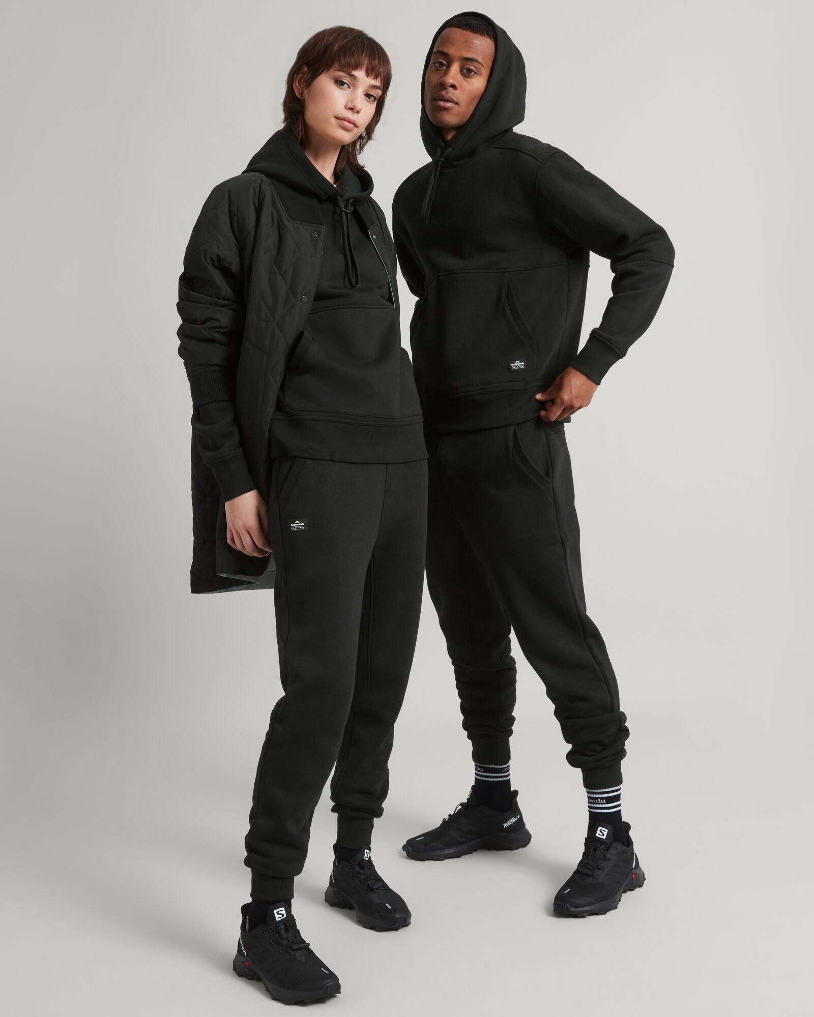 ANY Time Sweats Hoodie - Black | Cozy Pullover for Men & Women | Perfect for Casual Wear, Gym, and Outdoor Activities