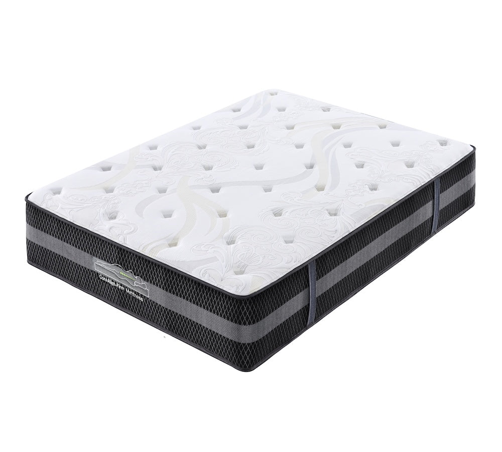 CoreAlign Firm Mattress - Premium Support for Back Pain Relief & Comfortable Sleep - Ideal for Side, Back & Stomach Sleepers