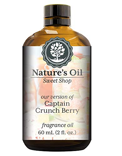 Captain Crunch Berry Fragrance Oil (60ml) - Premium Scent for Diffusers, Soap Making, Candles, Lotions, Home Fragrance, Linen Sprays, Bath Bombs & DIY Slime - Perfect for Aromatherapy, Relaxation & Handmade Crafts