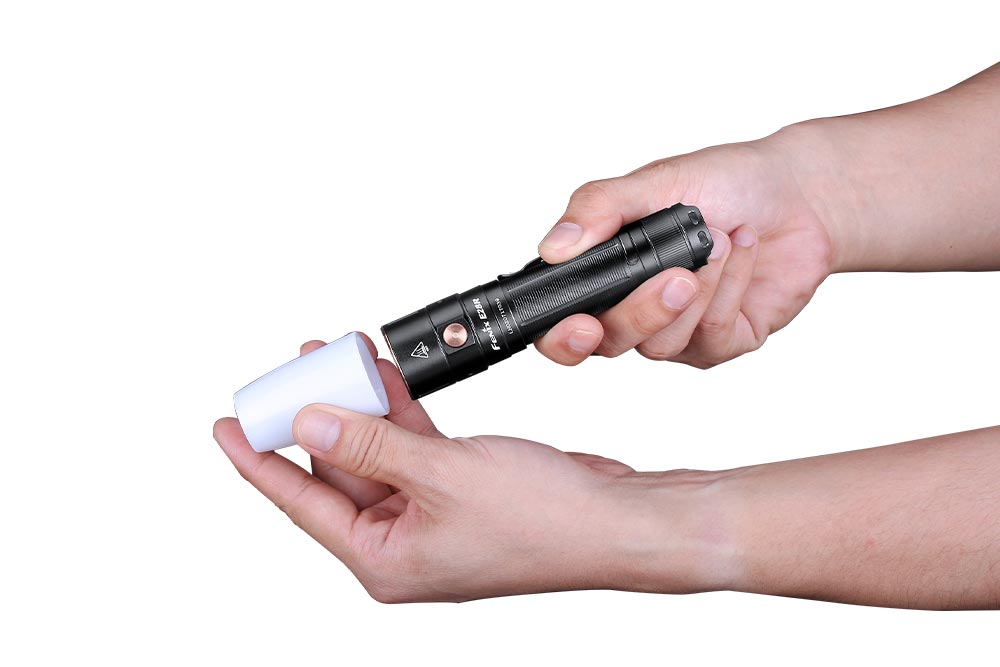 Fenix AOD S V2.0 Diffuser Tip - Premium Flashlight Diffuser for Outdoor Adventures, Camping & Emergency Use
