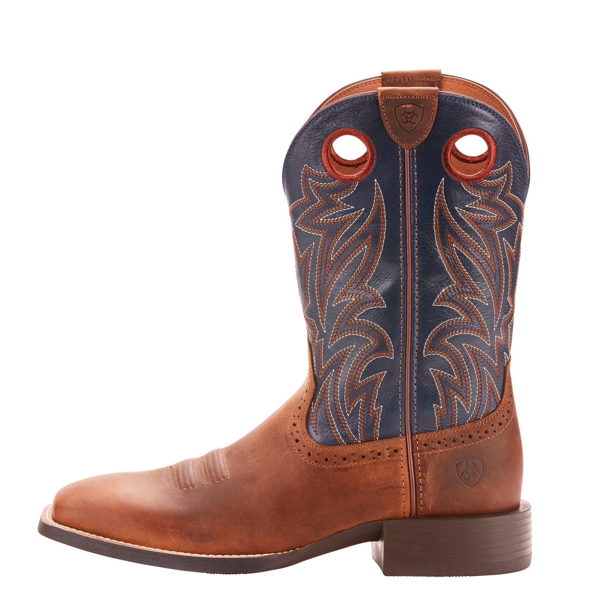 Ariat Men's Sport Sidebet Boot - Western Cowboy Boots for Riding, Work & Casual Wear - Durable Leather Rodeo Boots for Men