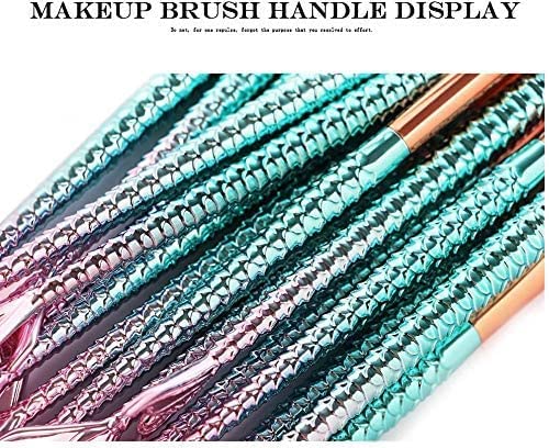 AVTY 10-Piece Professional Makeup Brush Set for Foundation, Blush & Contouring - Perfect for Everyday Makeup & Travel