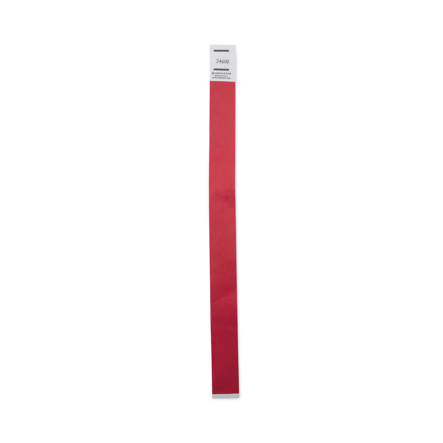 Advantus Numbered Crowd Control Wristbands - Sequential Numbering, 9.75