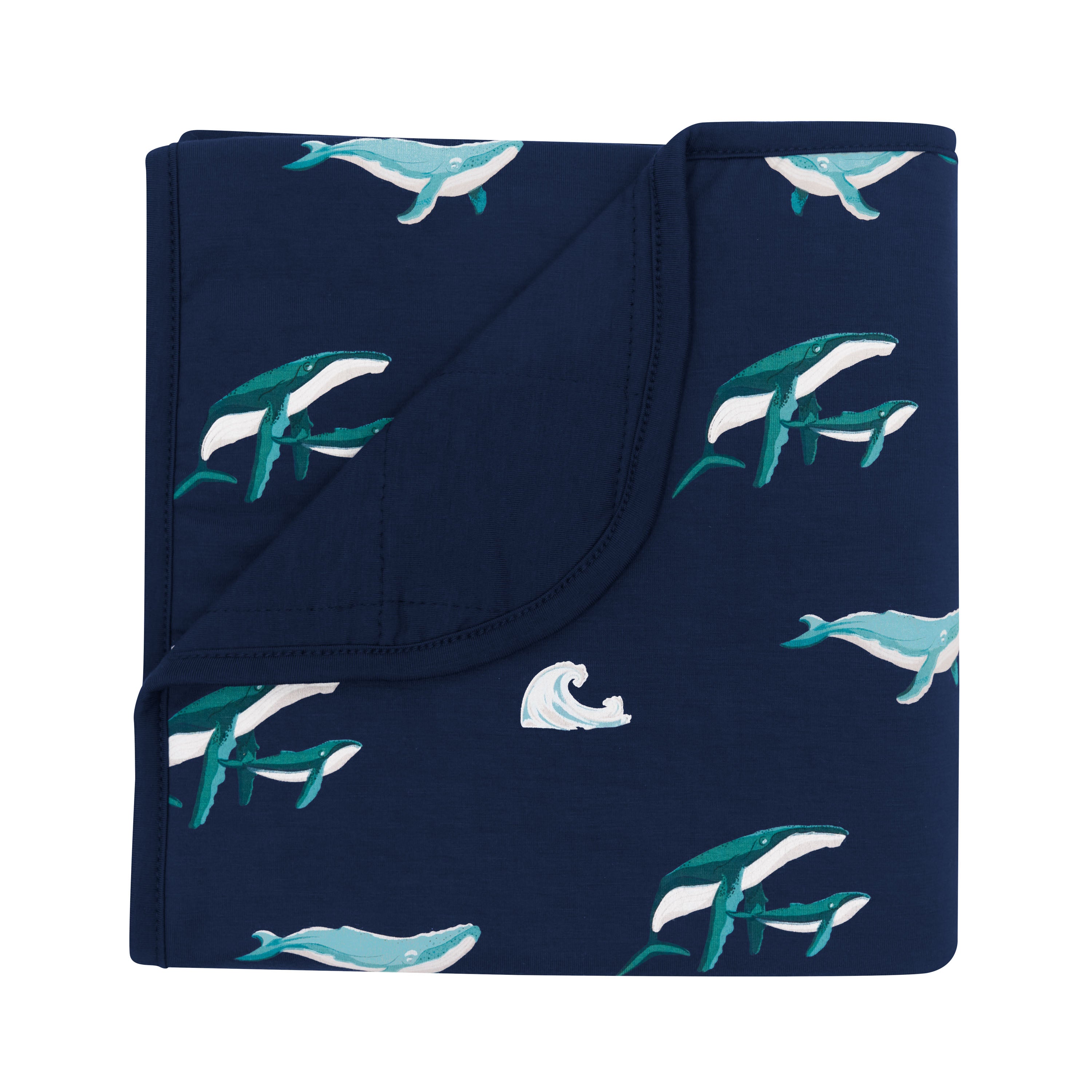 Premium Humpback Whale Baby Blanket - Soft & Cozy Nursery Blanket for Newborns & Infants - Perfect for Swaddling, Stroller, Crib & Photo Props